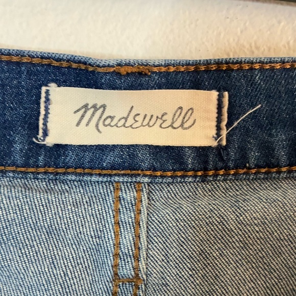 Madewell Women's Blue The High-Rise Slim Boyjean 26 - Picture 12 of 15